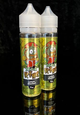 LEMON SHERBET BY MAD KING- 50ml - 0mg 50/50