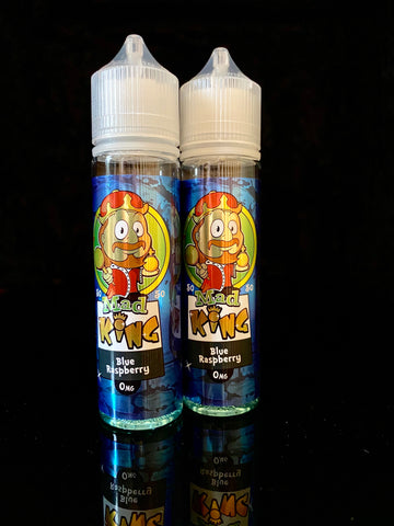 BLUE RASPBERRY BY MAD KING- 50ml - 0mg 50/50