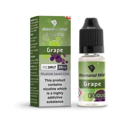 Grape Nic Salt by Diamond Mist 20mg 10ml