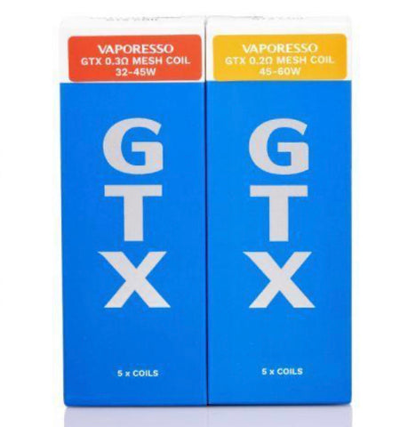 GTX MESH COILS BY VAPORESSO (5PK)