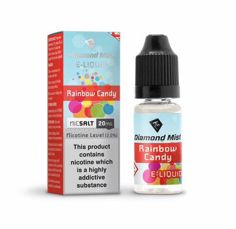 Rainbow Candy Nic Salt by Diamond Mist 20mg 10ml