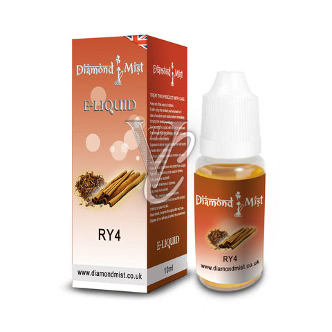 RY4 (Sweet Tobacco) Flavour 10ml - Diamond Mist