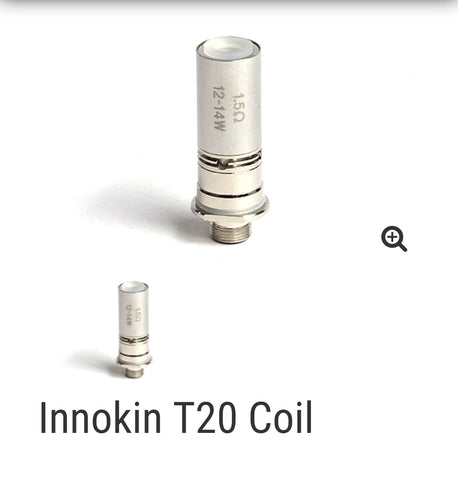 T20 innokin coil 1.5ohm 5pk