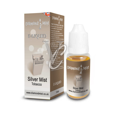 Silver Mist Tobacco Flavour 10ml - Diamond Mist