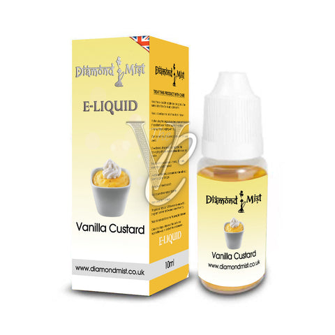 Vanilla Custard Flavour 10ml - Diamond Mist