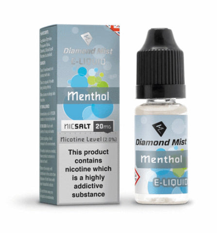 Menthol Nic Salt by Diamond Mist 20mg 10ml