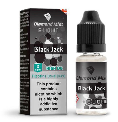 Black Jack Flavour 10ml - Diamond Mist