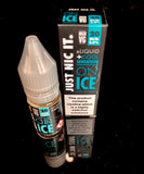 Ice Nic Shots by Just nic it 20mg high vg