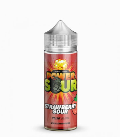 Strawberry Sour by Power Sour 100ML 70/30