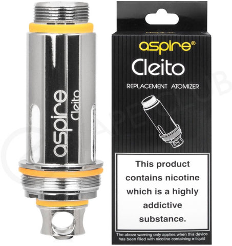 Cleito Replacement Atomizer by ASPIRE (5PK)