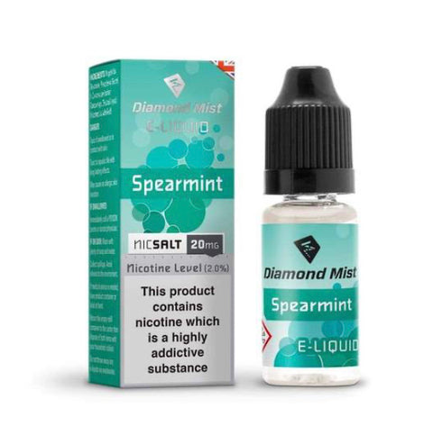 Spearmint Nic Salt by Diamond Mist 20mg 10ml