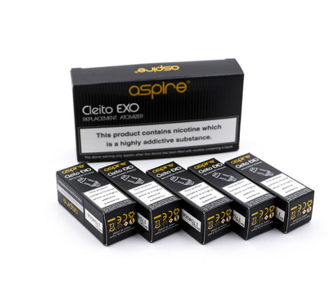 Cleito EXO Replacement Atomizer by ASPIRE (5PK)